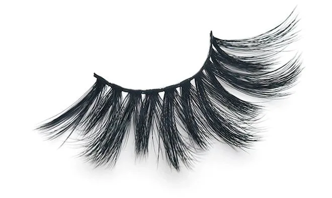 New Style Silk Lash 3D Wispy Lashes Tray Eyelashes 25mm Silk Individual Eyelash Korean Silk Eyelashes