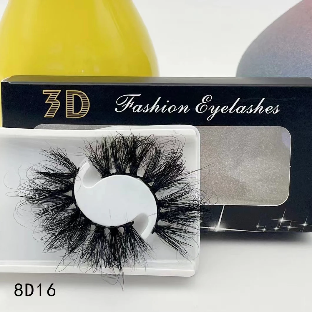 Handmade Make up Silk Eyelash Extension Synthetics Faux Cosmetic 3D Mink False Eyelashes