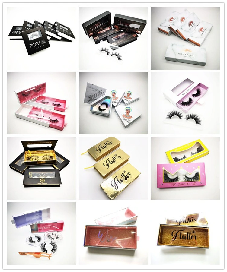 Eyelash Vendor 3D Handmade Colorful Mink Lashes 100% Real Mink Rainbow Color Lash Mink Colored Eyelashes