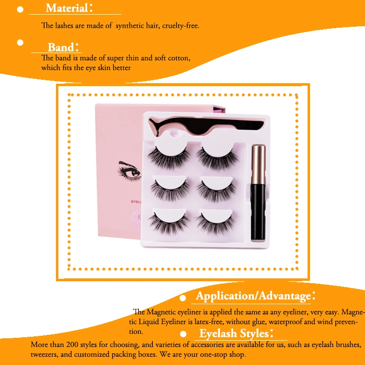 Beauty Series Lash Magnetic Chemical Fiber Eyelash