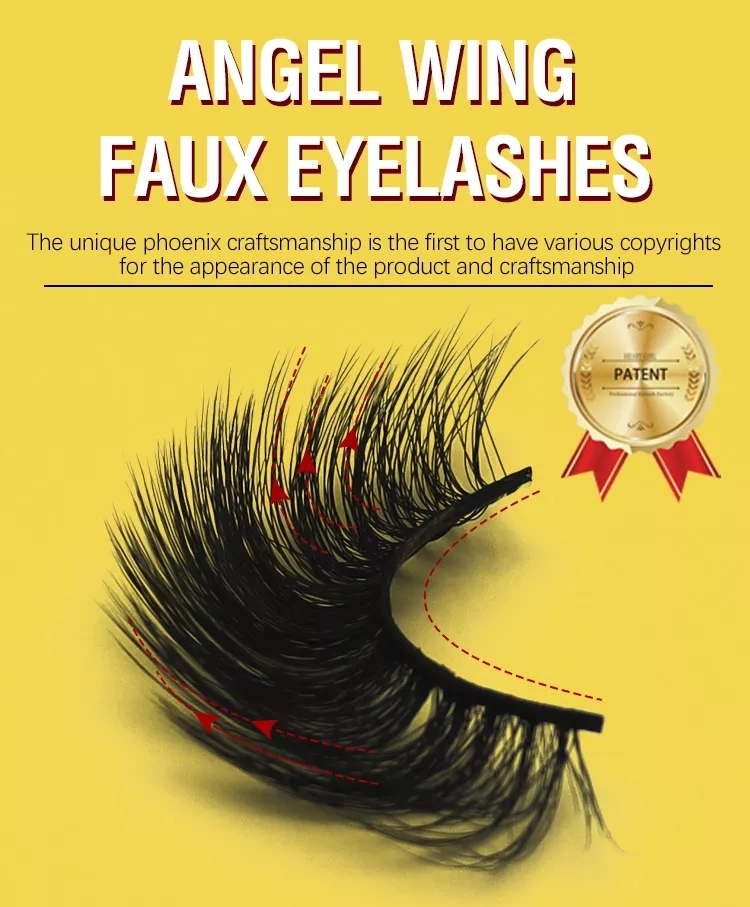 Synthetic Strip Eyelash Top Selling Faux Mink Lash Real Eyelash Factory BSCI CE SGS