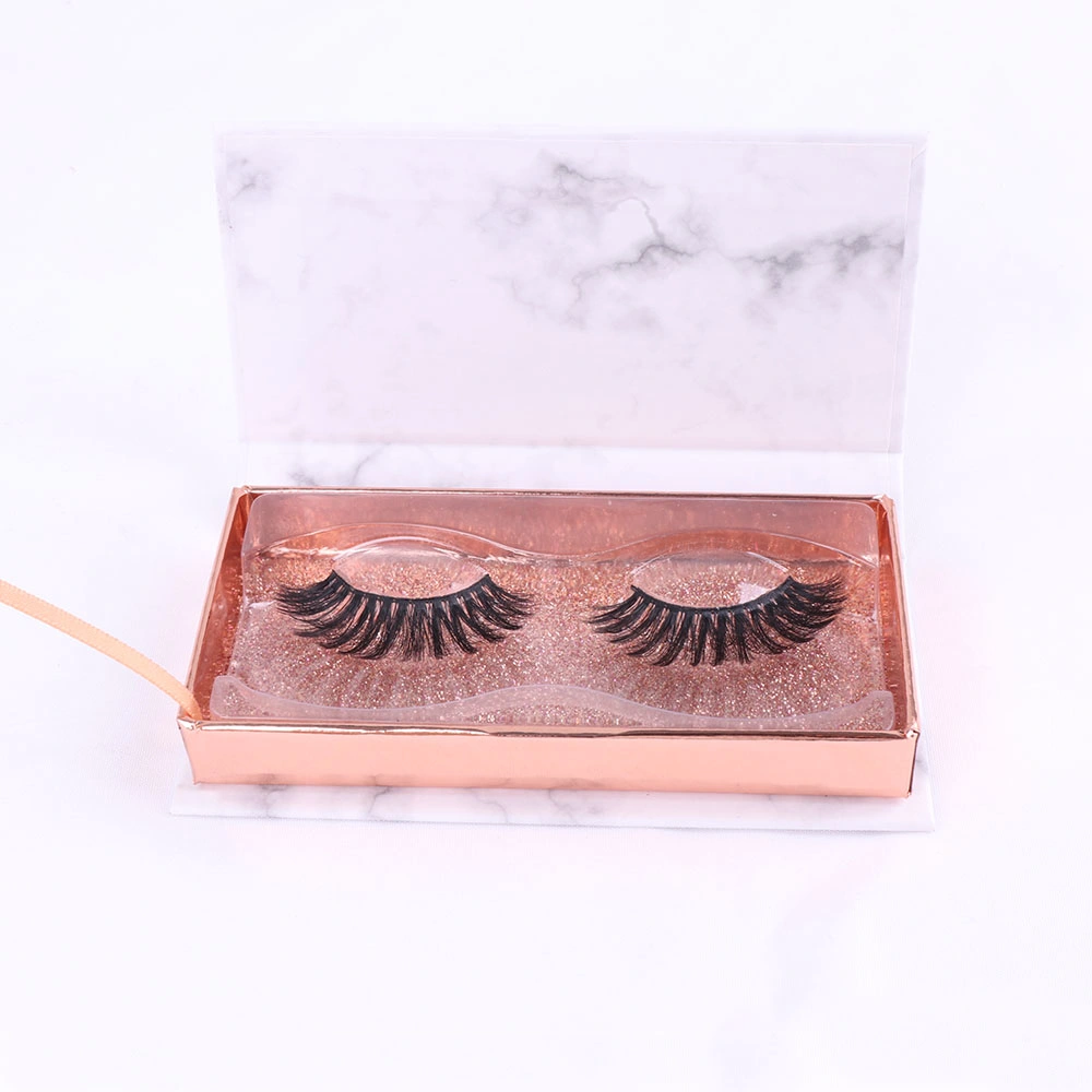 Factory Wholesale 25mm 3D Real Siberian Mink Eyelashes with Customize Own Brand Box