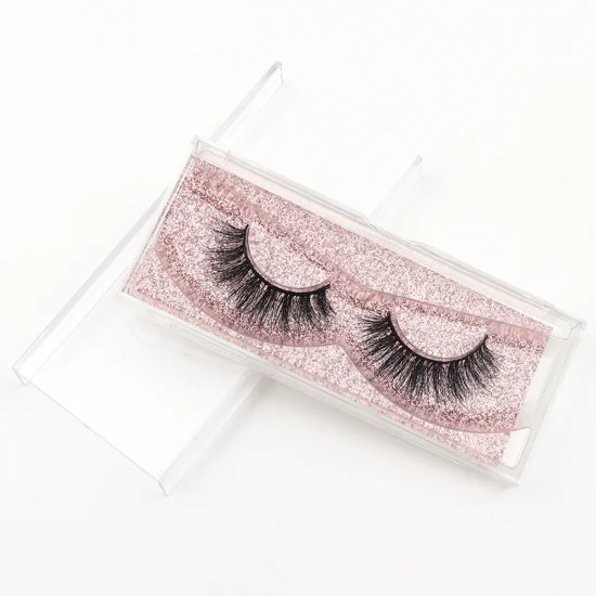 Wholesale Cruelty Free Fluffy Long 25 mm Lashes 3D 25mm Fluffy Mink Eyelashes
