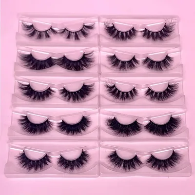 Handmade Make up Silk Eyelash Extension Synthetics Faux Cosmetic 3D Mink False Eyelashes