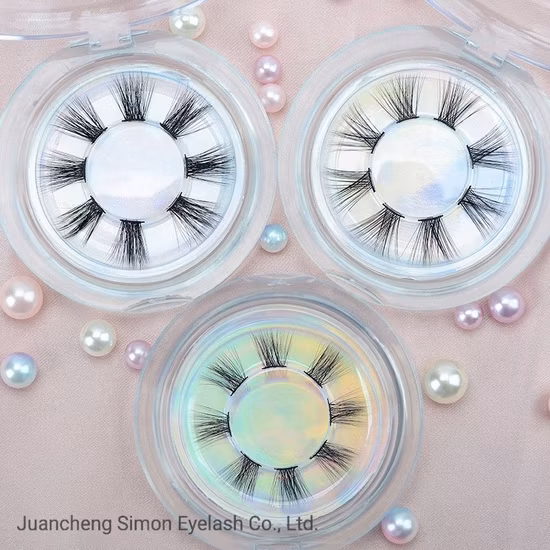Wholesale 5D Mink Eyelashes 25mm Lashes Pink Glitter Custom Box