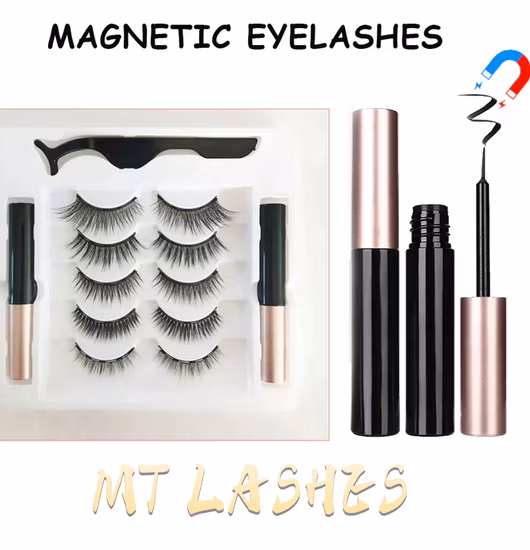Factory Price Magnetic Mink Eyelashes 3D Eyeliner Magnetic Eyelashes