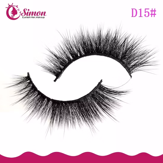 Create Your Own Brand Mink Eyelashes False Silk Synthetic Eyelash with Private Label